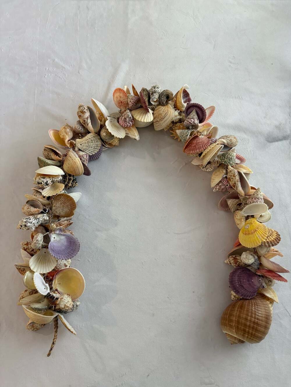 Shell Garland 60-inch Coastal Beach Decor